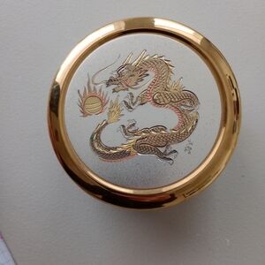 Chokin Dynasty Year Of The Dragon 24K Trim Trinket Box